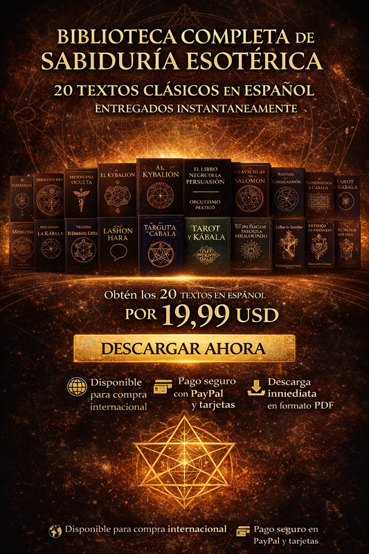 🔮 BIBLIOTECA COMPLETA DE SABIDURÍA ESOTÉRICA